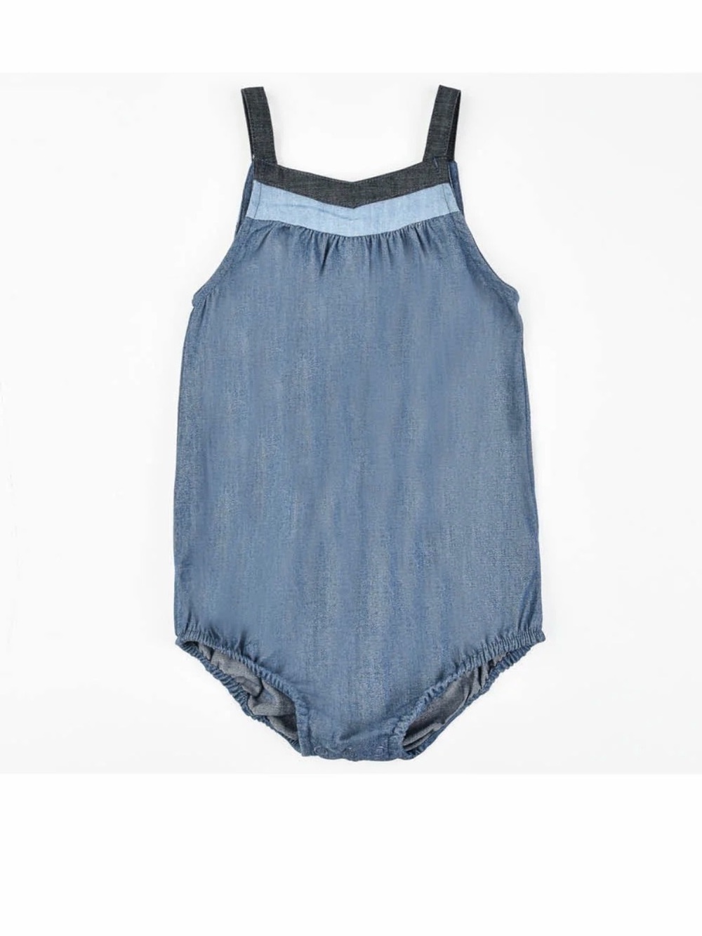 100% Cotton Denim Baby Onsie